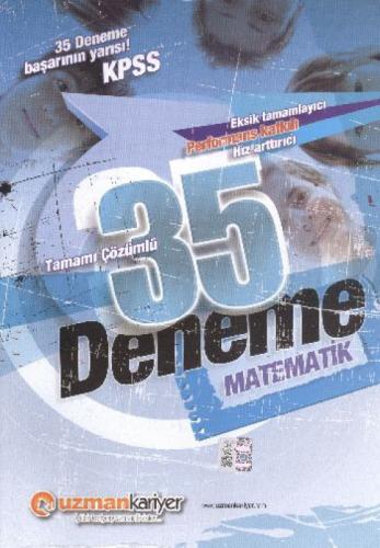 KPSS Matematik Tamamı Çözümlü 35 Deneme  Frontansicht 1