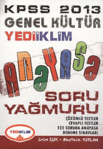 KPSS Genel Kültür Anayasa Soru Yağmuru 2013  Frontansicht 1