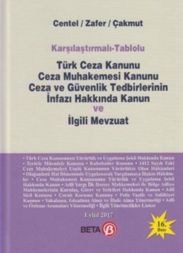 Karşılaştırmalı-Tablolu Türk Ceza Kanunu Ceza Muhakemesi Kanunu  Frontansicht 1