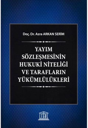 Yayım Sözleşmesinin Hukuki Niteliği ve Tarafların Yükümlülükleri  Frontansicht 1
