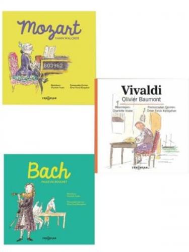 Çocuklar İçin Klasik Müzik Seti - 3 Kitap Takım  Frontansicht 1