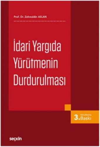 İdari Yargıda Yürütmenin Durdurulması  Frontansicht 1