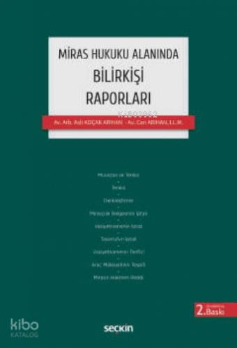 Miras Hukuku Alanında Bilirkişi Raporları  Frontansicht 1