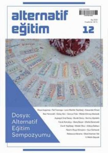 Alternatif Eðitim Dergisi 12 Alternatif Eðitim Sempozyumu  Frontansicht 1