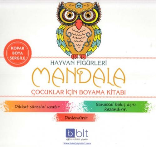 Hayvan Figürleri - Mandala Çocuklar İçin Boyama Kitabı  Frontansicht 1