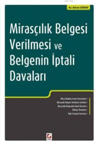 Mirasçılık Belgesi Verilmesi ve İptali Davaları  Frontansicht 1