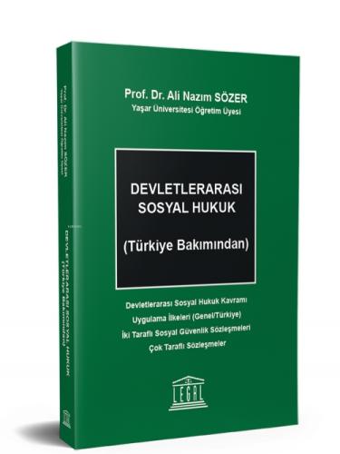 Devletlerarası Sosyal Hukuk  Frontansicht 1