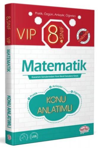 8. Sınıf VIP Matematik  Konu Anlatımı  Frontansicht 1