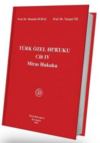Türk Özel Hukuku Cilt IV Miras Hukuku  Frontansicht 1