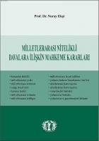 Milletlerarası Nitelikli Davalara İlişkin Mahkeme Kararları  Frontansicht 1