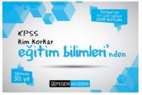 KPSS Kim Korkar Eğitim Bilimleri'nden Ders Notları  Frontansicht 1