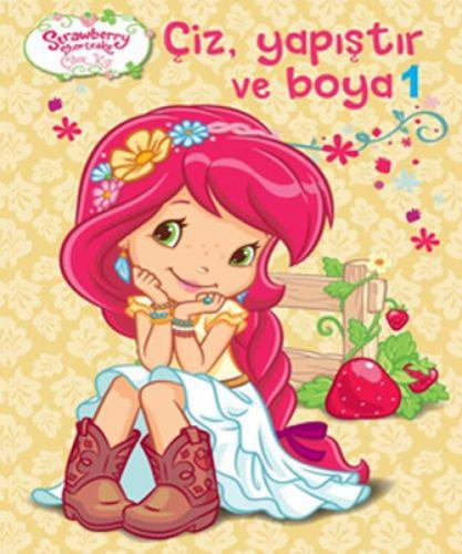 Çilek Kız - Çiz Yapıştır Boya 1  Frontansicht 1