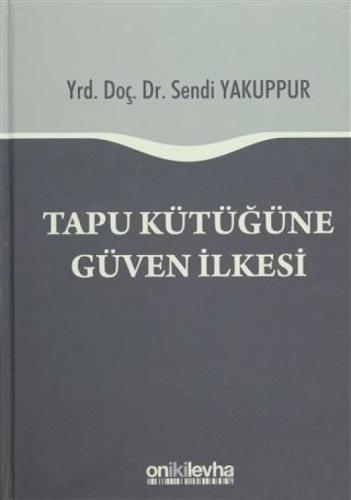 Tapu Kütüğüne Güven İlkesi  Frontansicht 1