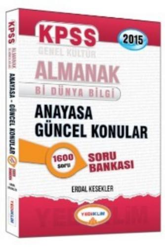 KPSS ALMANAK Anayasa Güncel Konular Soru Bankası  Frontansicht 1