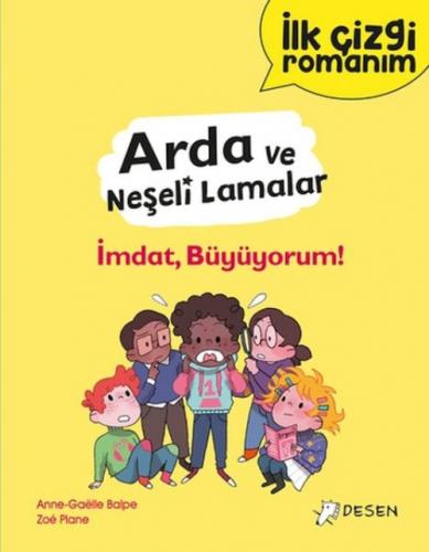 İlk Çizgi Romanım: Arda ve Neşeli Lamalar İmdat, Büyüyorum!  Frontansicht 1