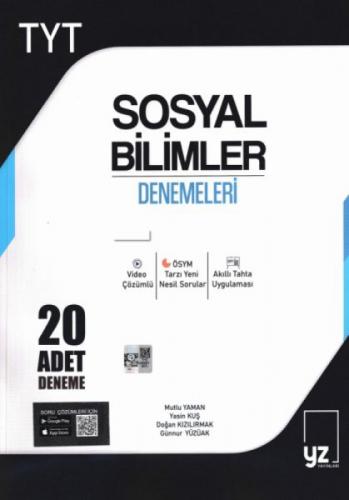 TYT Sosyal Bilimler 20 Deneme  Frontansicht 1