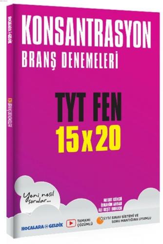 TYT Fen 15×20 Konsantrasyon Branş Denemeleri  Frontansicht 1