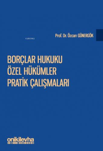 Borçlar Hukuku Özel Hükümler Pratik Çalıþmaları  Frontansicht 1