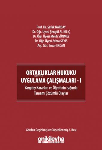 Ortaklıklar Hukuku Uygulama Çalıþmaları - 1  Frontansicht 1