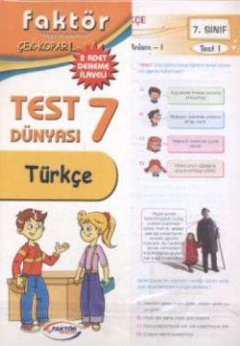 7. Sınıf Türkçe Test Dünyası  Frontansicht 1