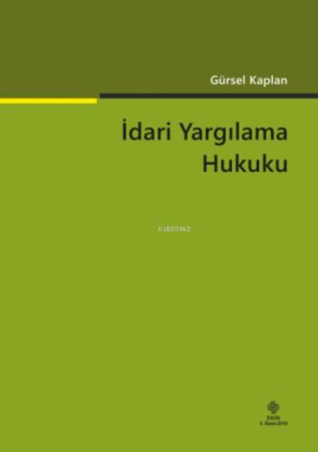 İdari Yargılama Hukuku (5. Baskı)  Frontansicht 1