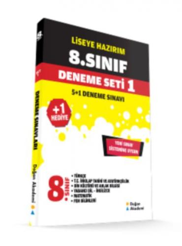 Liseye Hazırım 8. Sınıf Deneme Seti 1 (6 Fasikül)  Frontansicht 1