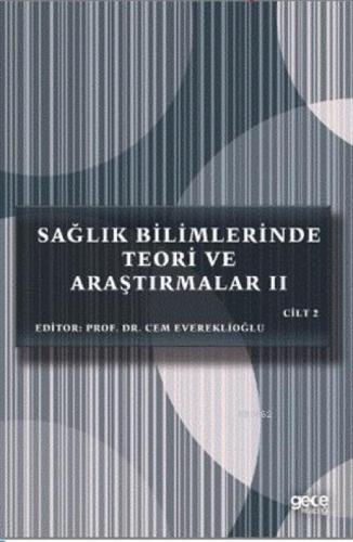 Sağlık Bilimlerinde Teori ve Araştırmalar 2 Cilt 2  Frontansicht 1