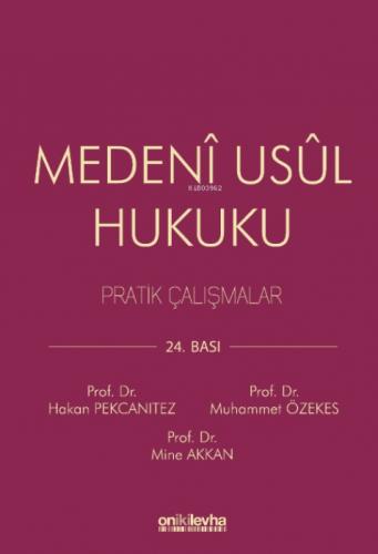 Medeni Usul Hukuku Pratik Çalışmalar  Frontansicht 1
