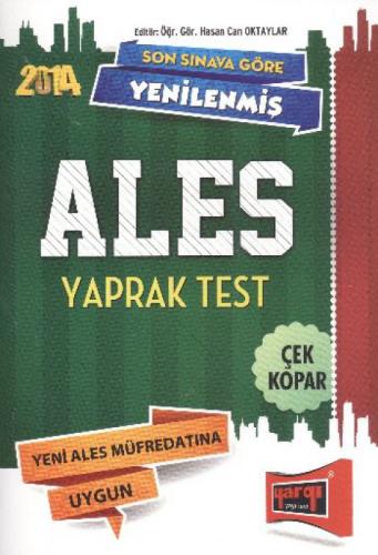 Ales Yaprak Test 2014  Frontansicht 1