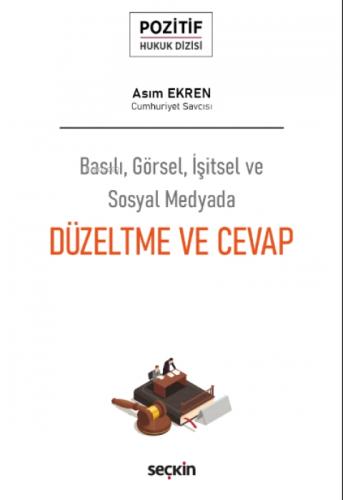 Düzeltme ve Cevap;Pozitif Hukuk Dizisi  Frontansicht 1