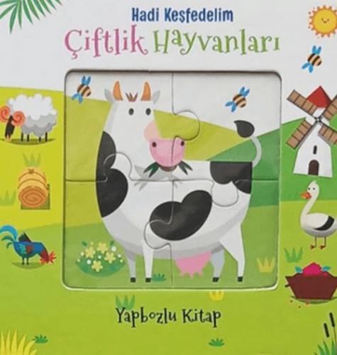 Hadi Keşfedelim - Çiftlik Hayvanları Yapbozlu Karton Kitap  Frontansicht 1