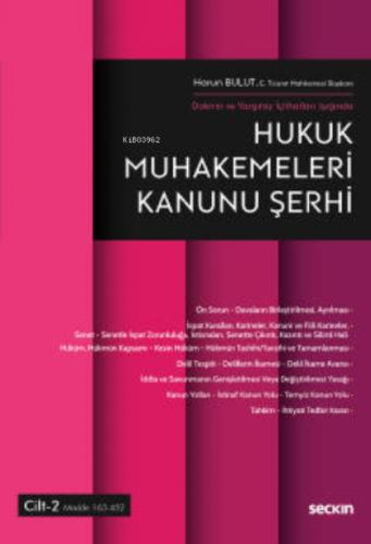 Doktrin ve Yargıtay İçtihatları Iþıðında Hukuk Muhakemeleri Kanunu Þerhi (2 Cilt Takım) (Ciltli)  Frontansicht 1