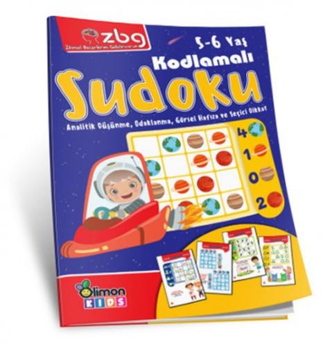 Zbg 5-6 Yaş Kodlamalı Sudoku  Frontansicht 1