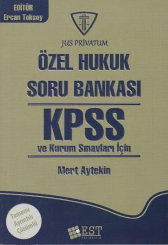 Est KPSS Özel Hukuk Soru Bankası  Frontansicht 1