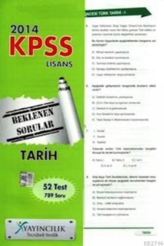 KPSS Genel Kültür Tarih Yaprak Test  Frontansicht 1