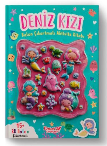 Deniz Kızı Balon Çıkartmalı Aktivite Kitabı  Frontansicht 1