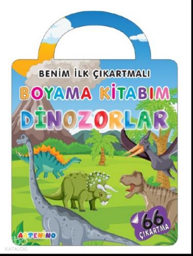 Benim İlk Çıkartmalı Boyama Kitabım Ş Dinozorlar  Frontansicht 1