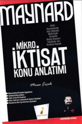 Maynard Mikro İktisat Konu Anlatımı 2019  Frontansicht 1