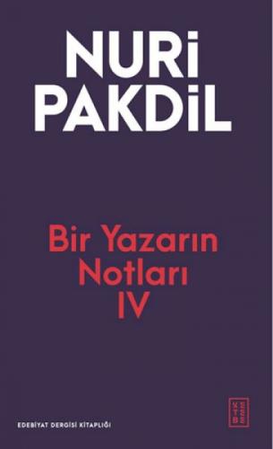 Bir Yazarın Notları 4  Frontansicht 1