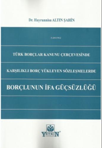 Borçlunun İfa Güçsüzlüğü  Frontansicht 1
