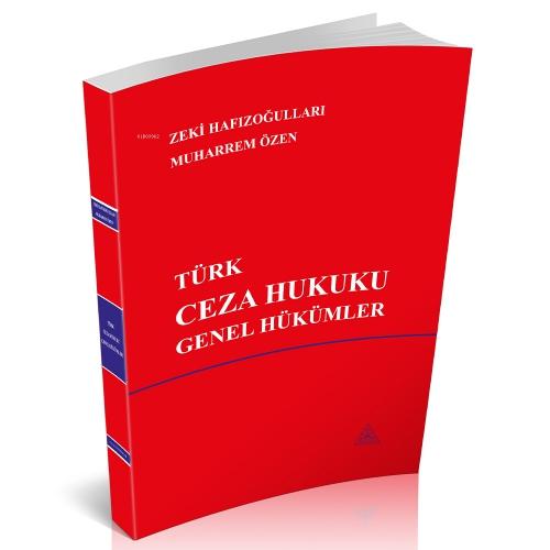 Türk Ceza Hukuku Genel Hükümler  Frontansicht 1