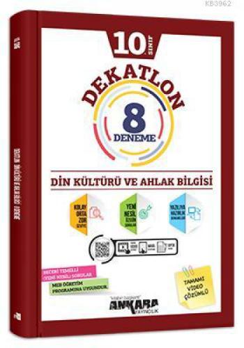 10. Sınıf Dekatlon Din Kültürü ve Ahlak Bilgisi  Frontansicht 1
