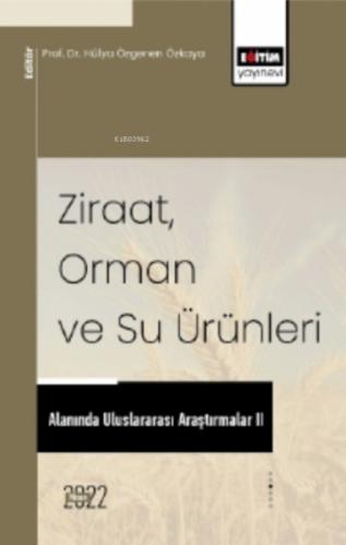 Ziraat, Orman ve Su Ürünleri Alanında Uluslararası Araştırmalar - 2  Frontansicht 1