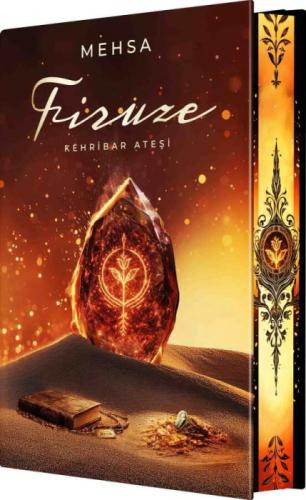 Firuze 1: Kehribar Ateşi  (Ciltli, Yan Boyamalı)  Frontansicht 1