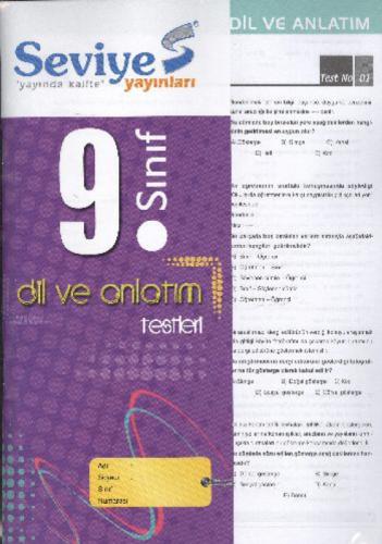 9. Sınıf Dil ve Anlatım Yaprak Test  Frontansicht 1